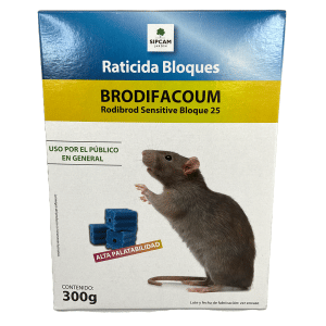 RATICIDA BLOQUES 300gr - SIPCAM