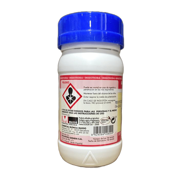 aceite insecticida MASSO detras